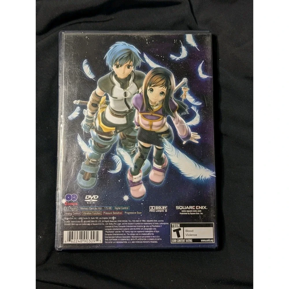 Star‎ Ocean: Till the End of Time (PS2, 2004) - Complete in Box (CIB)